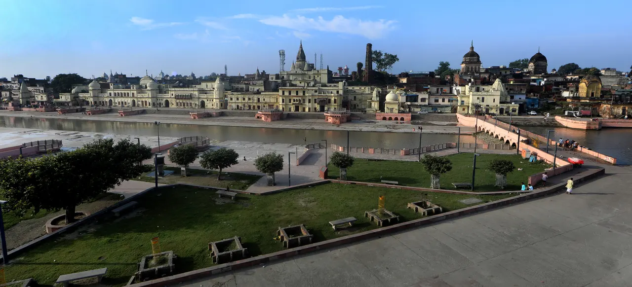 The Saryu at Guptar Ghat